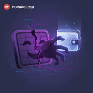 Illustration of a scoreboard mask cracking open to reveal a hand reaching for a wallet